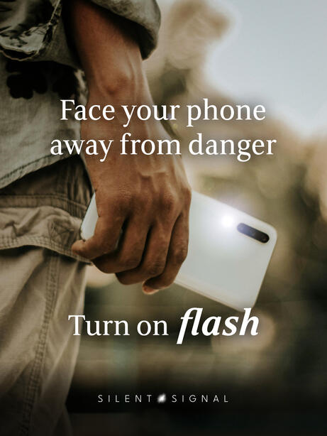 Silent Signal Danger Poster