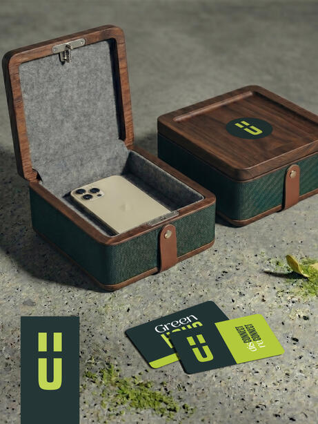 Green HAÜS Lock Box