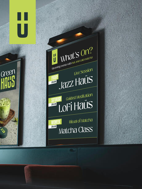 Green HAÜS Poster